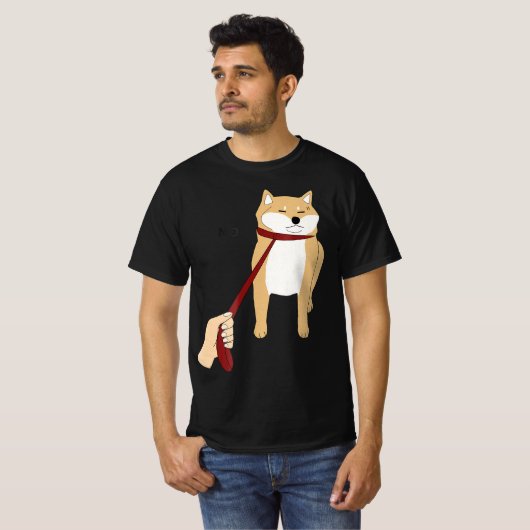 T-shirt Cute Shiba Inu Nope - Doge Meme (Devant entier)