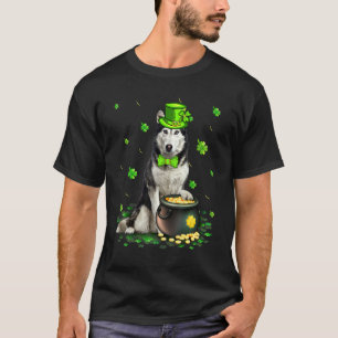 T-shirt Cute Sibérie Husky Amoureux des chiens Sham Jour d
