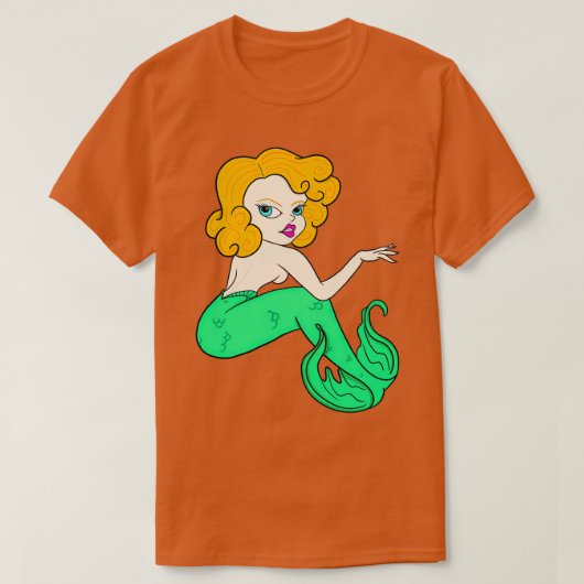 T-shirt Cute sirène (Design devant)