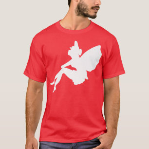 T-shirt Cute Sitting Fairy Cottagecore Fairies Imaginaire