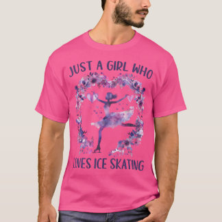 T-shirt Cute Skater Skating Lovers