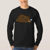 T-shirt Cute Sleeping Bear (Devant)
