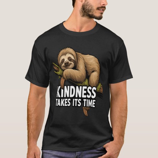 T-shirt Cute Sloth Design For Sloth Lover And Sloth Comfor (Devant)