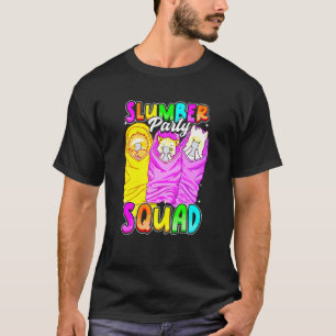 T-shirt Cute Slumber Party Squad Filles Pyjama Party Pares