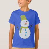T-shirt Cute Snowman (Devant)