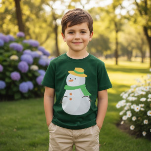 T-shirt Cute Snowman
