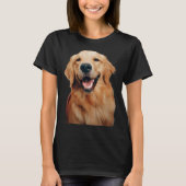 T-shirt Cute souriant Labrador Retriever Dog (Devant)