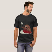 T-shirt Cute Spaghetti Réunion Meatballs (Devant entier)