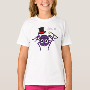 T-shirt Cute Spider dans le top a un dessin animé