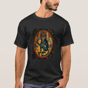T-shirt Cute Spider Singe Animal Spider Singe Mexicain Fo