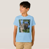 T-shirt Cute Squerrl Watching You Fun (Devant entier)