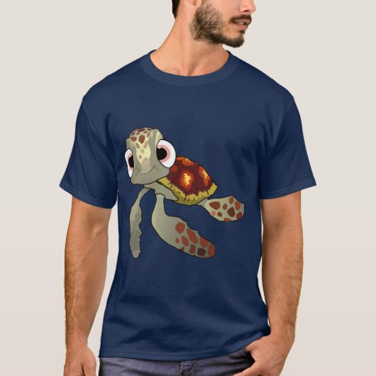 T-shirt Cute squirt finding nemo friend (Devant)