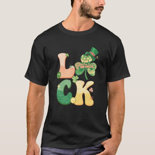 T-shirt Cute St Patrick's Day Lucky Charmer Women's St Pat (Devant)