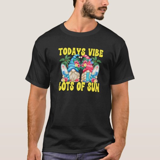 T-shirt Cute Surf Beach Vacation Gnomes For Groups And Sum (Devant)