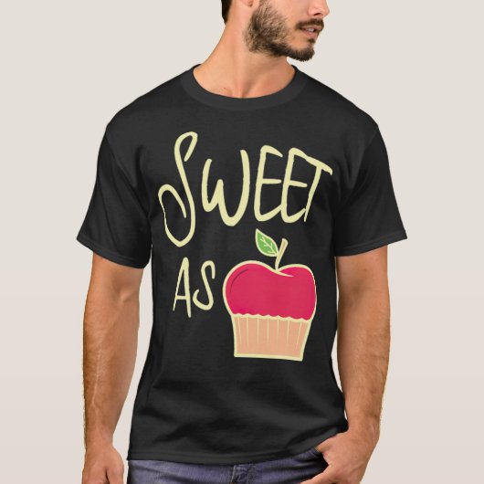 T-shirt Cute Sweet As Apple Pie Chefs cadeau 8e chef-o (Devant)