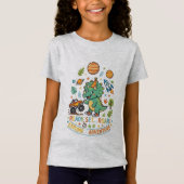 T-Shirt Cute T-Rex Dinosaur Ready Set Roar Adventure Kids (Devant)
