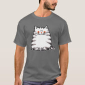 T-shirt Cute Tabby Cat - Kawaii kitty pour amoureux de les (Devant)