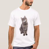 T-shirt Cute tabby Chat (Devant)