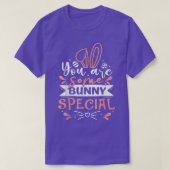T-shirt Cute Teacher Easter Rabbit Eggs You Are Some Bunny (Design devant)