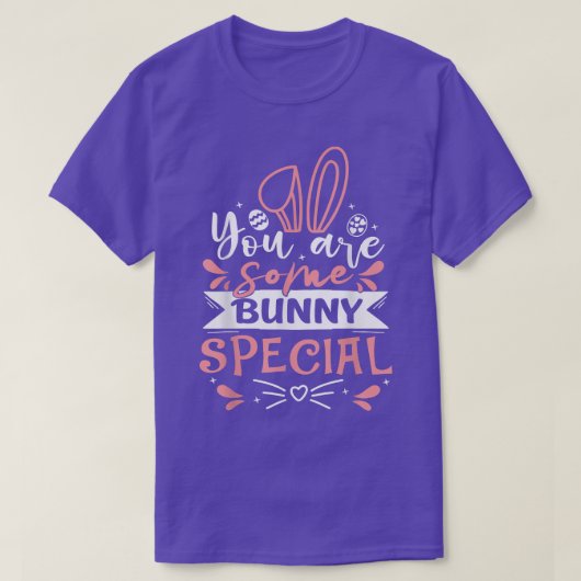 T-shirt Cute Teacher Easter Rabbit Eggs You Are Some Bunny (Design devant)