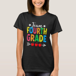 T-shirt Cute Team Fourth Grade Teacher