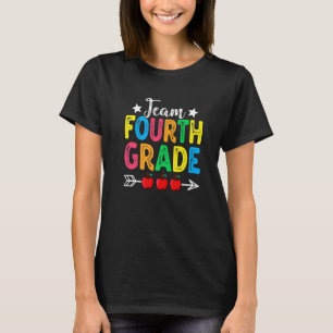 T-shirt Cute Team Fourth Grade Teacher