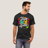 T-shirt Cute Team Kindergarten Happy Back To School Teache (Devant entier)
