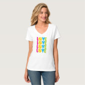 T-shirt Cute Tennis LOVE - (Devant entier)
