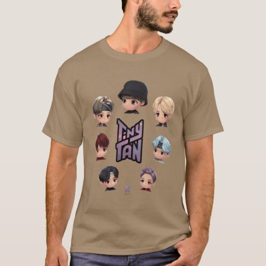 T-shirt Cute tiny tan gift (Devant)