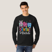 T-shirt Cute Tooth Dental Squad Dental Assistant OEufs Est (Devant entier)