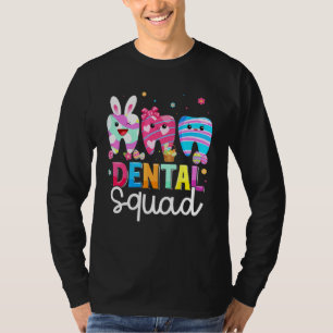 T-shirt Cute Tooth Dental Squad Dental Assistant OEufs Est