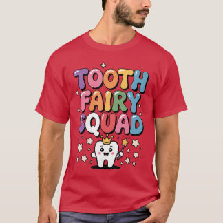 T-shirt Cute Tooth Fairy Costume for Men Women Kids Teeth 