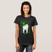 T-shirt Cute Tooth Leprechaun Hat Dental Squad St Patrick' (Devant entier)