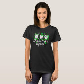 T-shirt Cute Tooth Leprechaun Hat Dental Squad St Patrick' (Devant entier)