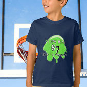 T-shirt Cute Trending Slime 6 7 Green Personalize Kids