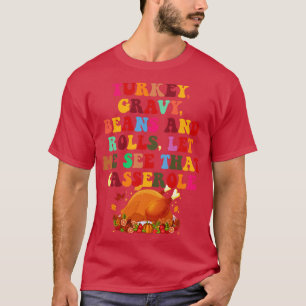 T-shirt Cute Turc Gravé Fèves Et Rolls Laissez-Moi Voir Qu