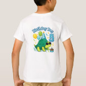 T-shirt Cute Turtle Birthday Boy 5 – Funny Turtle 5th Birt (Dos)