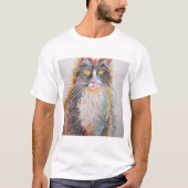 T-shirt Cute Tuxedo Chat Dessin d'art Chats (Devant)