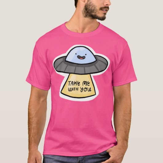 T-shirt Cute Ufo (Devant)