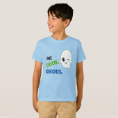 T-shirt Cute Un Cool Ghoul Halloween (Devant entier)