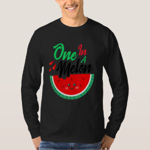 T-shirt Cute Un Dans Un Melon Fruit Cool Eté Watermelon