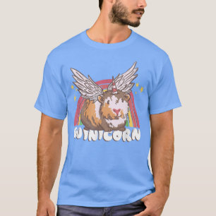T-shirt Cute Unicorn Guinée Pig Illustration - Adorable An