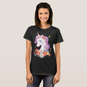 T-shirt Cute Unicorn I Unicorn Girls Ladies Children (Devant entier)