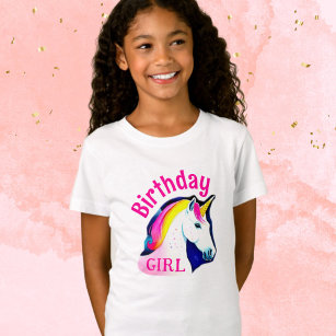 T-Shirt Cute Unicorn Magique Anniversaire fille