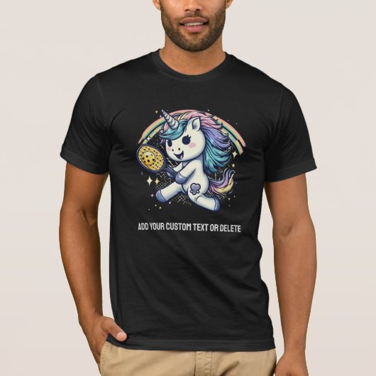 T-shirt Cute Unicorn Pickleballer Pickleball Unicorn (Devant)