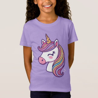 T-Shirt "Cute Unicorn Rainbow Kids T-shirt"