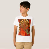 T-shirt Cute unique Giraffe Animal Hakuna Matata Design (Devant entier)