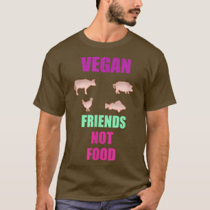T-shirt Cute Vegan Végétarien cadeau pour femmes ou hommes