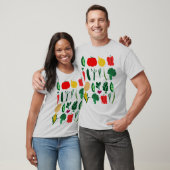T-shirt Cute Vegetables (Unisexe)