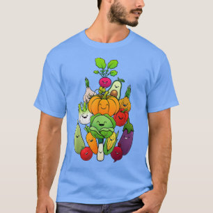 T-shirt Cute Vegetarian art For Men Women Vegan Food Veggi